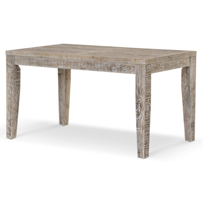 Table à Manger Bois Gris 140x80x76cm