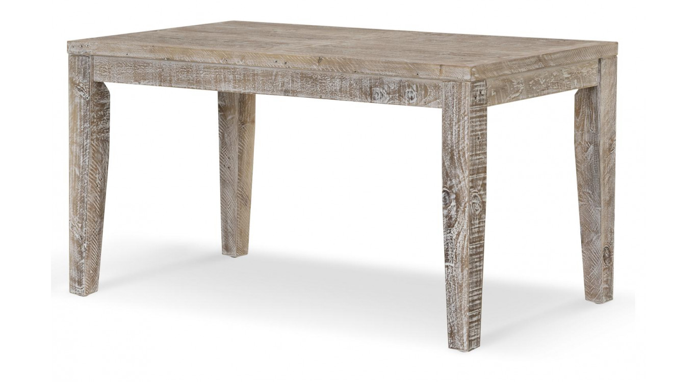 Table à Manger Bois Gris 140x80x76cm
