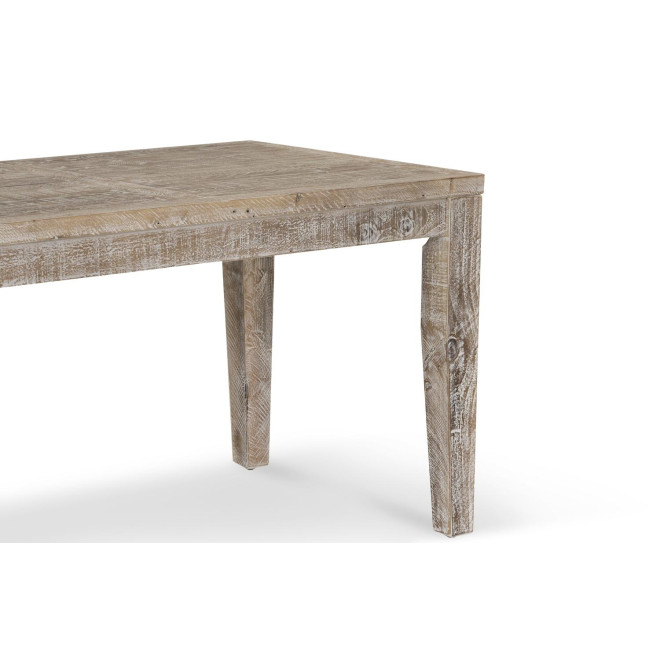 Table à Manger Bois Gris 140x80x76cm