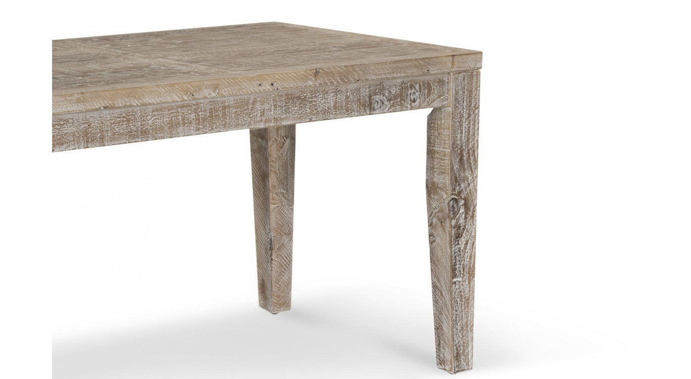 Table à Manger Bois Gris 140x80x76cm