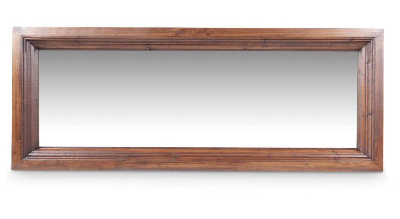 Alter Spiegel Rechteckig Holz 155x5.5x60cm