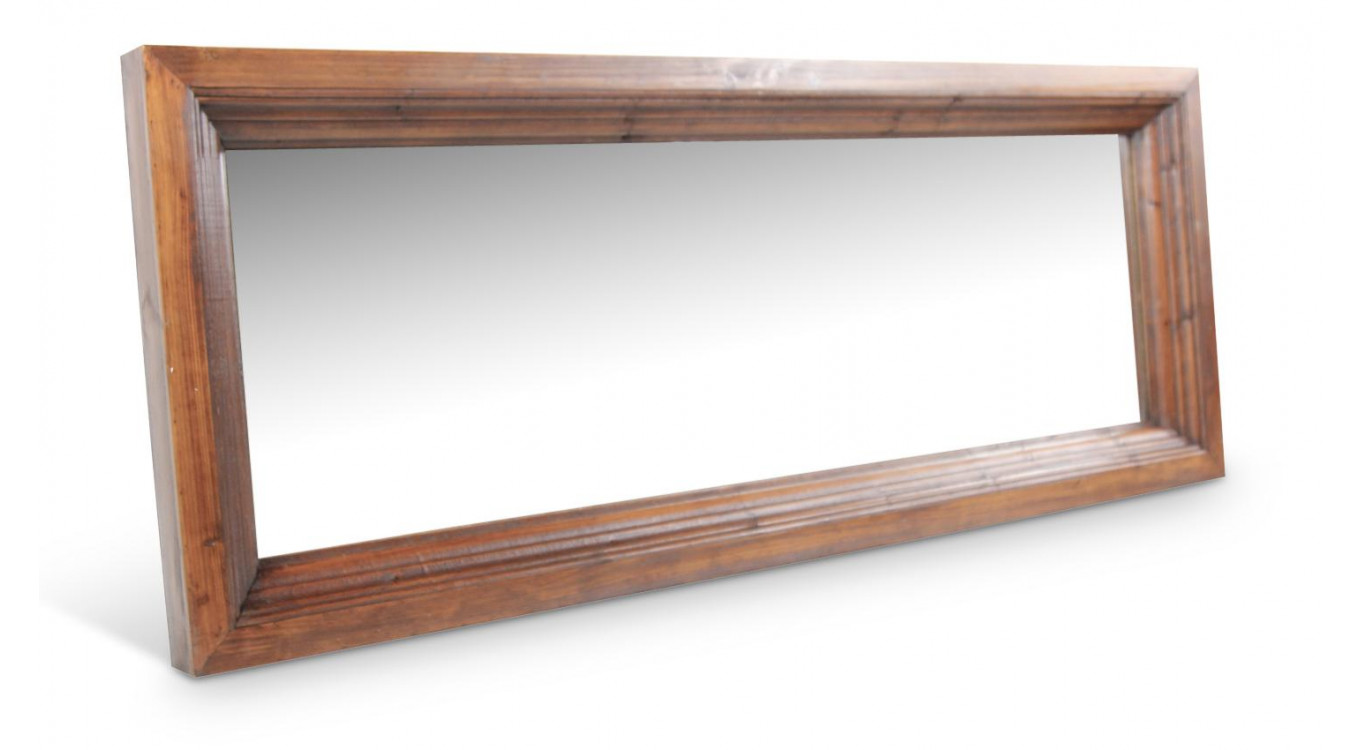 Alter Spiegel Rechteckig Holz 155x5.5x60cm