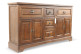 Anrichte mit 5 Schubladen Holz 124.5x33.5x72cm