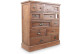 Kommode Samenhändler 12 Schubladen Holz 84x32x92cm
