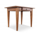 Wooden Dining Table 2 Drawers 100.5x72.5x78cm