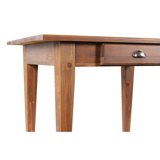 Table à Manger Bois 2 Tiroirs 100.5x72.5x78cm