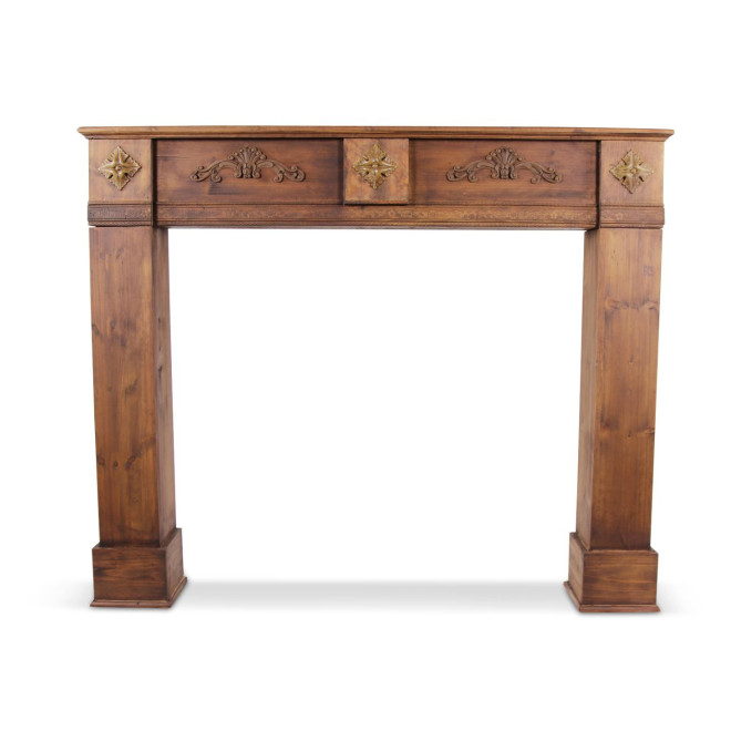 Einrahmung Mantel Kamin 137x20x113.5cm