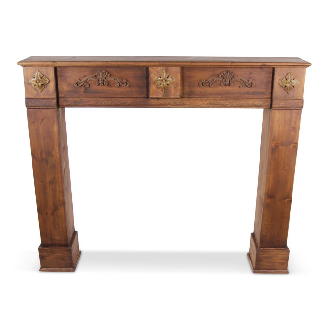 Einrahmung Mantel Kamin 137x20x113.5cm