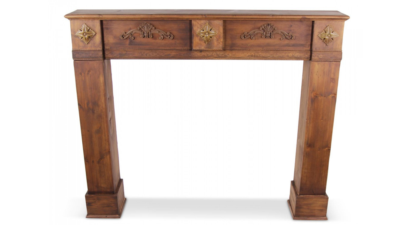 Einrahmung Mantel Kamin 137x20x113.5cm