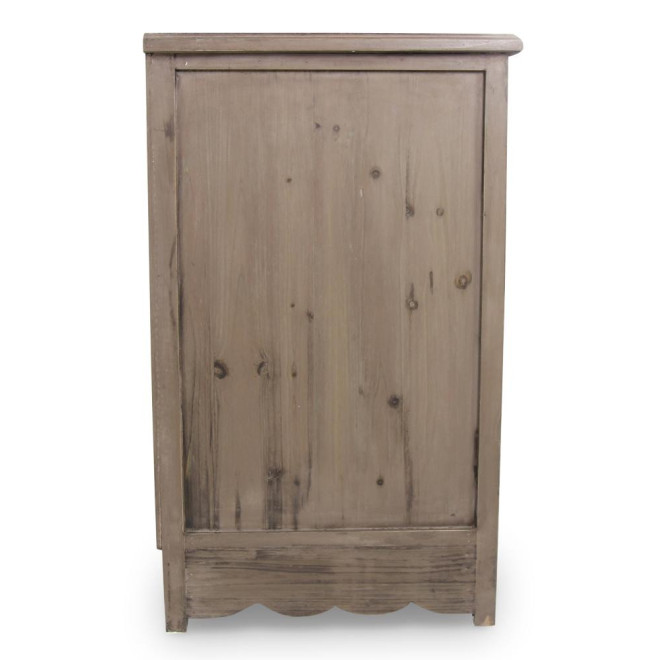 Kommode mit 4 Schubladen Holz 102x45x75cm