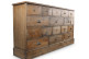 Truhe 16 Schubladen Holz 170x35x92cm