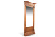 Grand Miroir Ancien Rectangulaire Vertical Bois 59x11x136cm