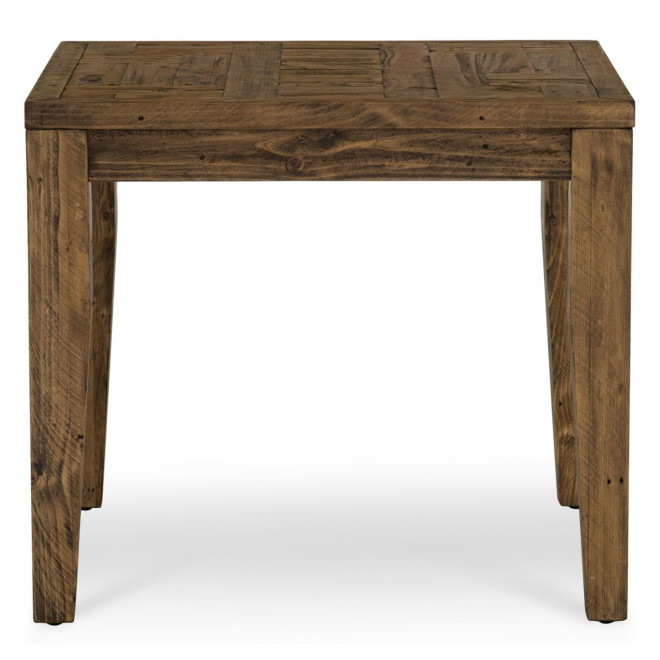 Table à Manger Bois Marron 90x90x78.5cm