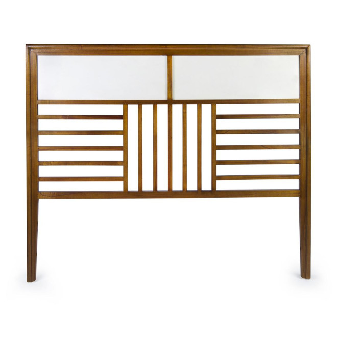 Tête De Lit Bois Marron 165x5x135cm