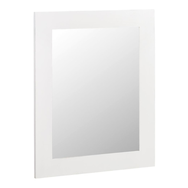 Miroir Bois Blanc 90x4x110cm