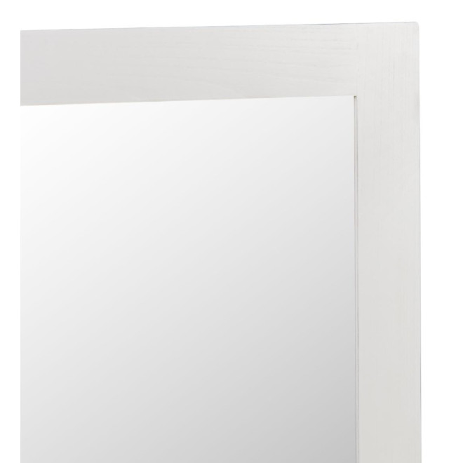 Miroir Bois Blanc 90x4x110cm