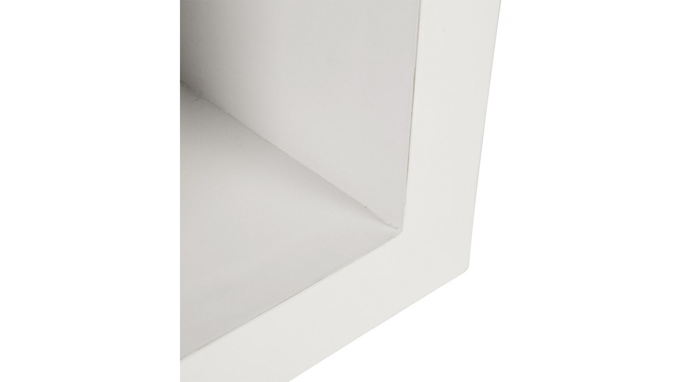 Holzregal Weiß 40x20x40cm