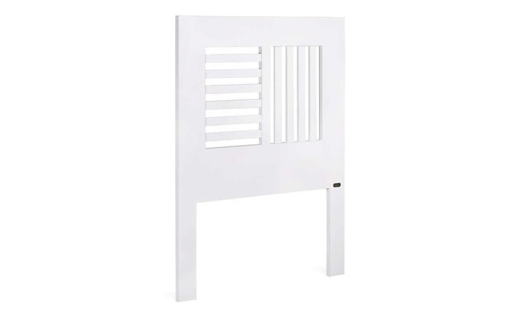 Tête De Lit Bois Blanc 100x3x135cm