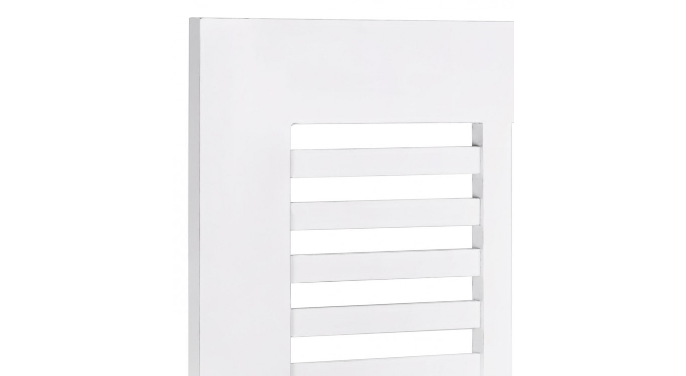 Tête De Lit Bois Blanc 100x3x135cm
