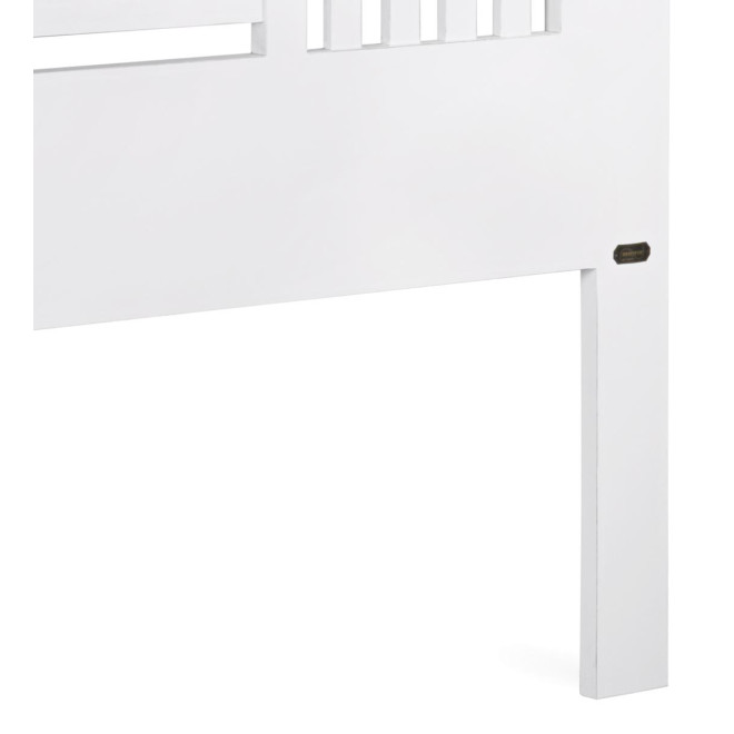 Tête De Lit Bois Blanc 100x3x135cm