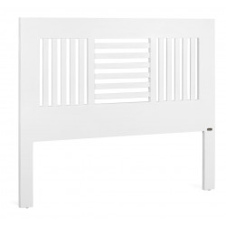 Kopfteil Holz Bett Weiß 165x3x135cm