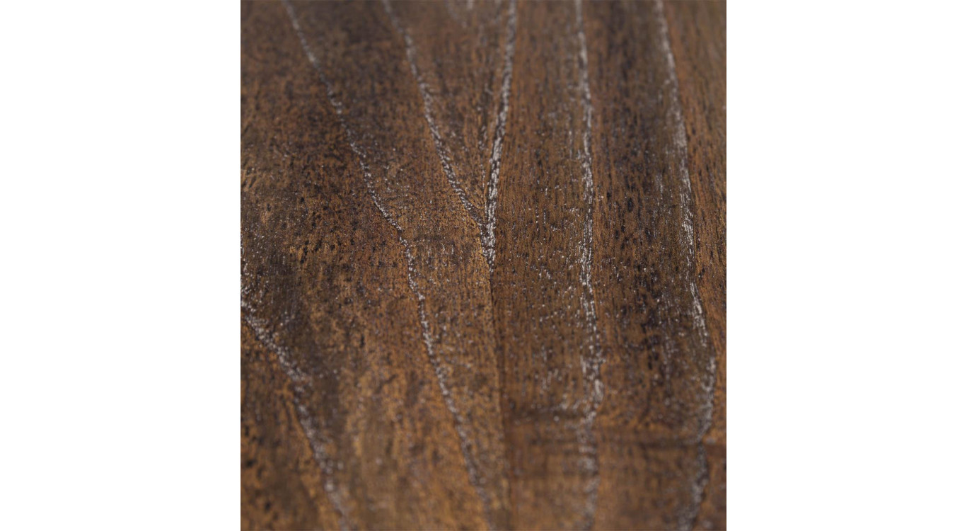 Schreibtisch 3 Schubladen Holz Bronze Weiß 150x70x78cm