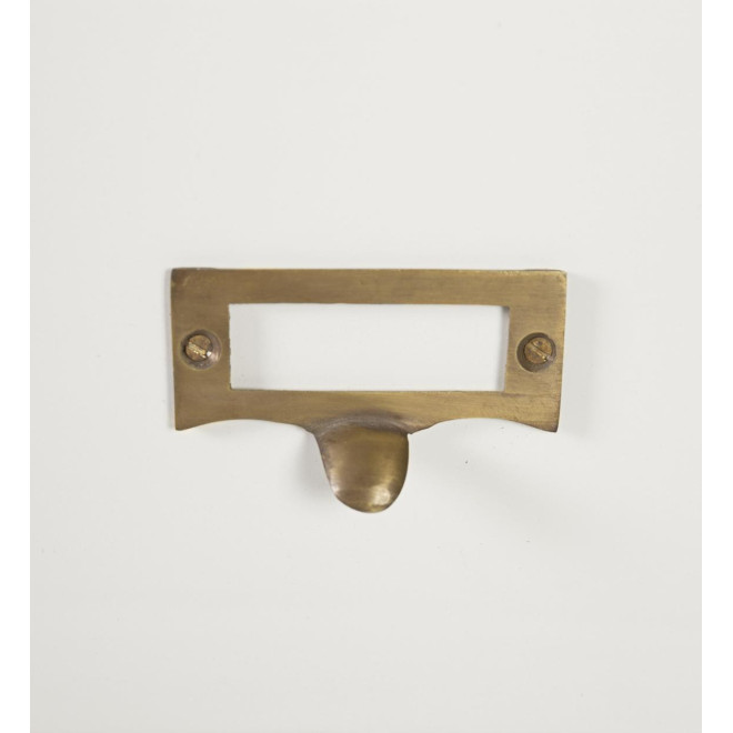 Nachttisch mit 3 Schubladen Holz Bronze Weiß 30x36x72cm