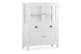 2-drawer dresser Bronze Wood White 110x40x145cm