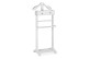 Valet De Chambre 2 Cassetti Legno Bronzo Bianco 45x35x120cm