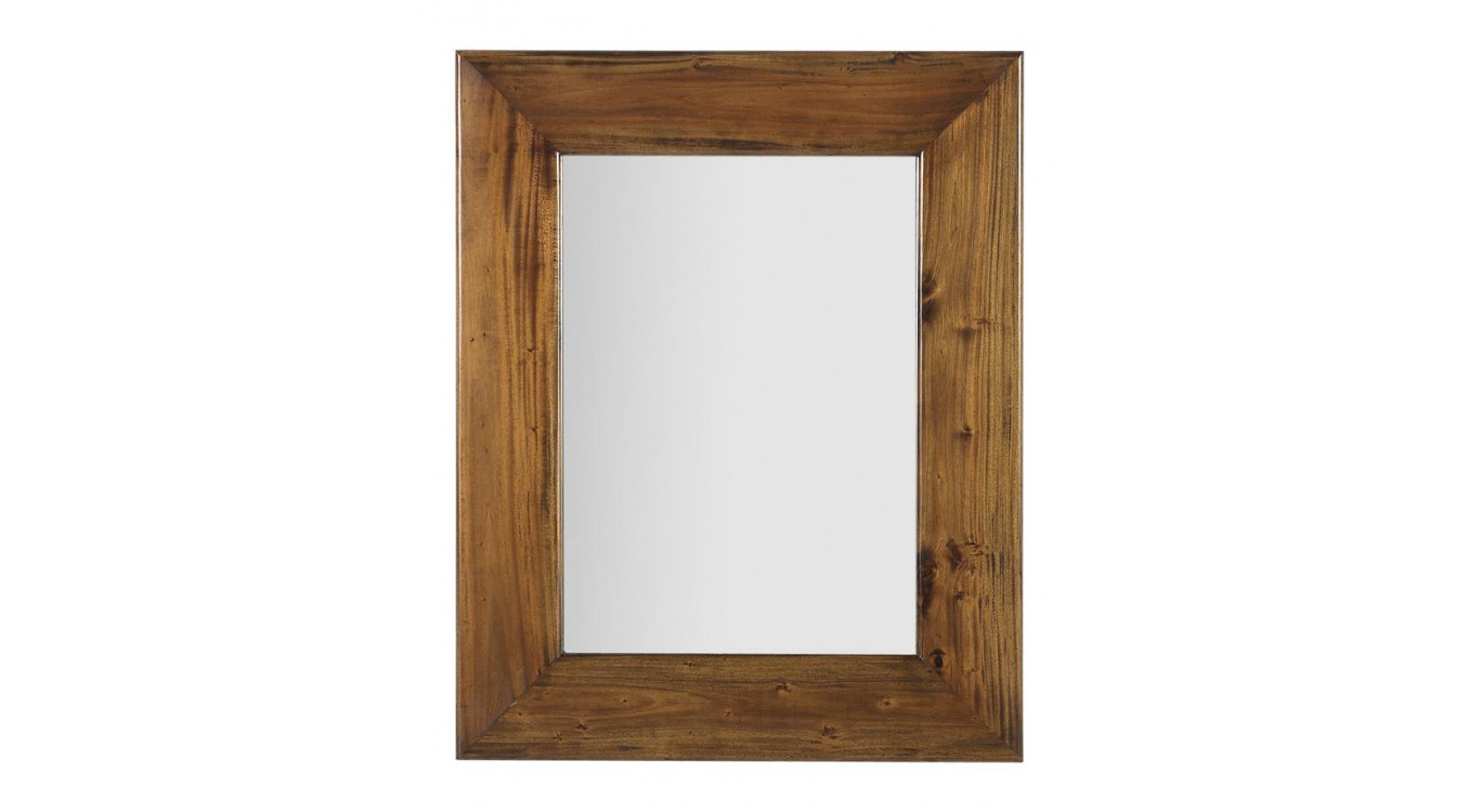 Miroir Bois Marron 80x3x100cm