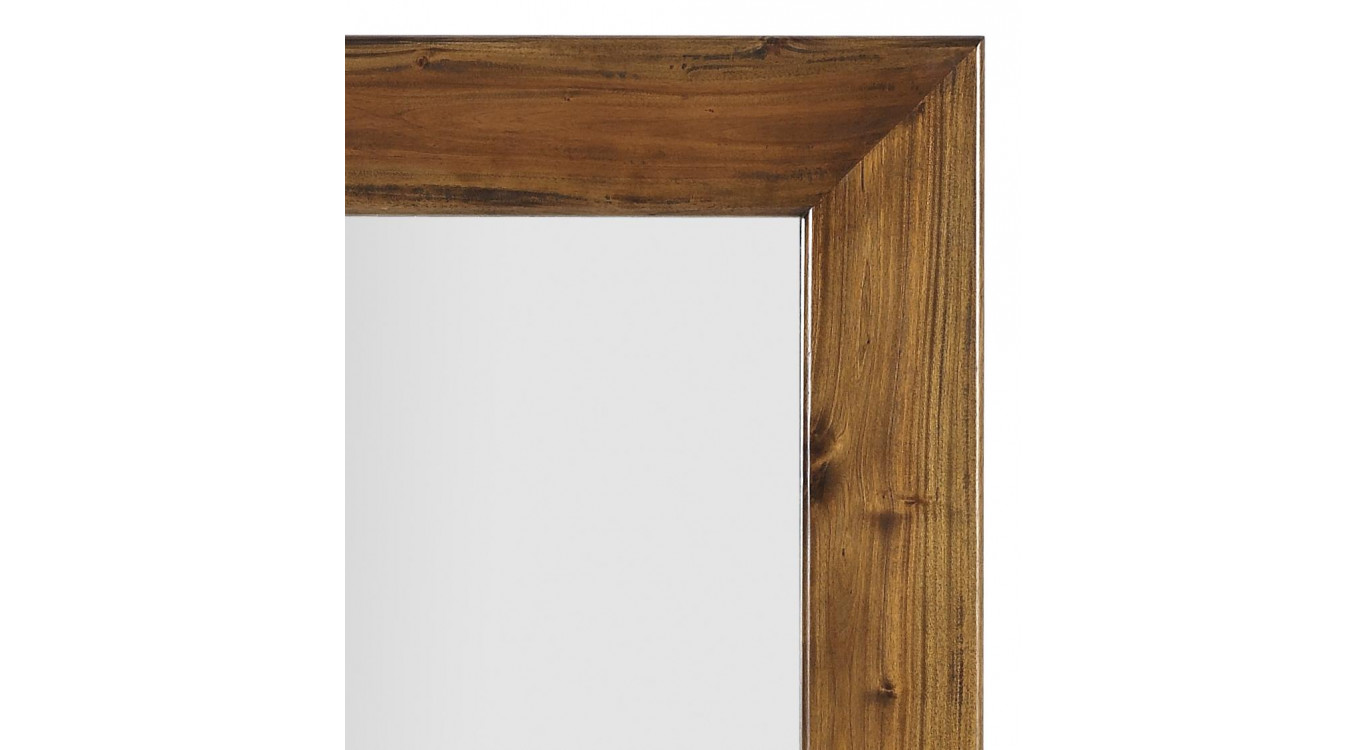 Miroir Bois Marron 80x3x100cm