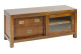 TV-Möbel mit 3 Schubladen Holz Bronze Braun 115x40x50cm