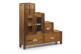 Meuble escalier 7 tiroirs bronze