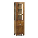 Cassettiera a 3 cassetti in legno marrone bronzo 50x40x190cm