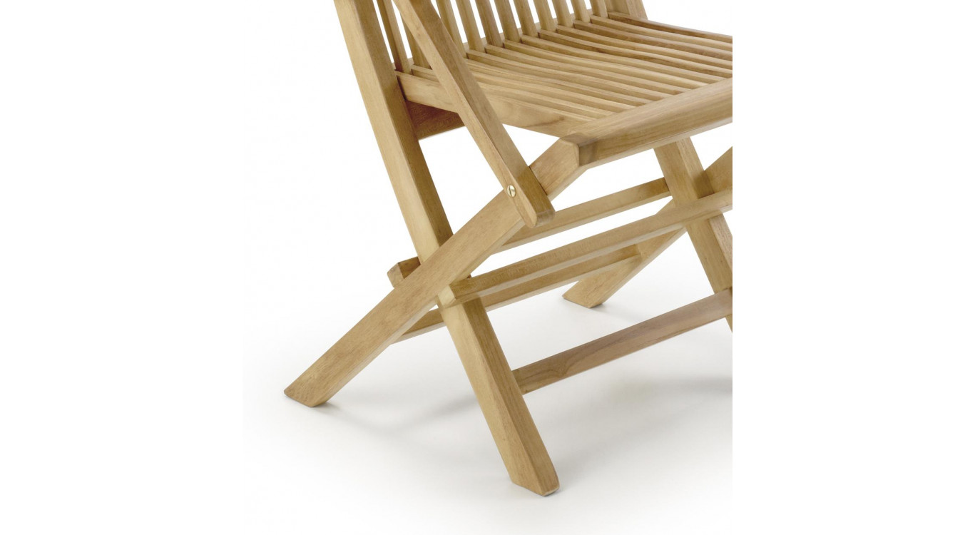Chaise Bois Marron 55x60x90cm