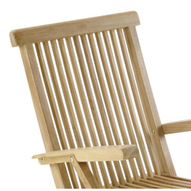 Chaise Bois Marron 55x60x90cm