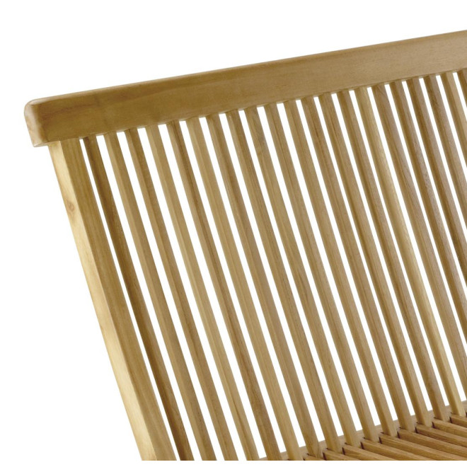 Sitzbank Holz Braun 100x60x90cm
