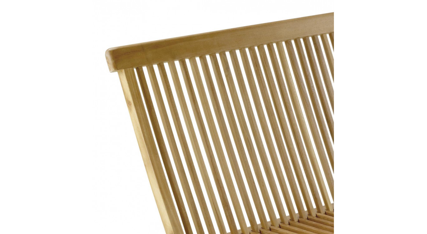 Sitzbank Holz Braun 100x60x90cm
