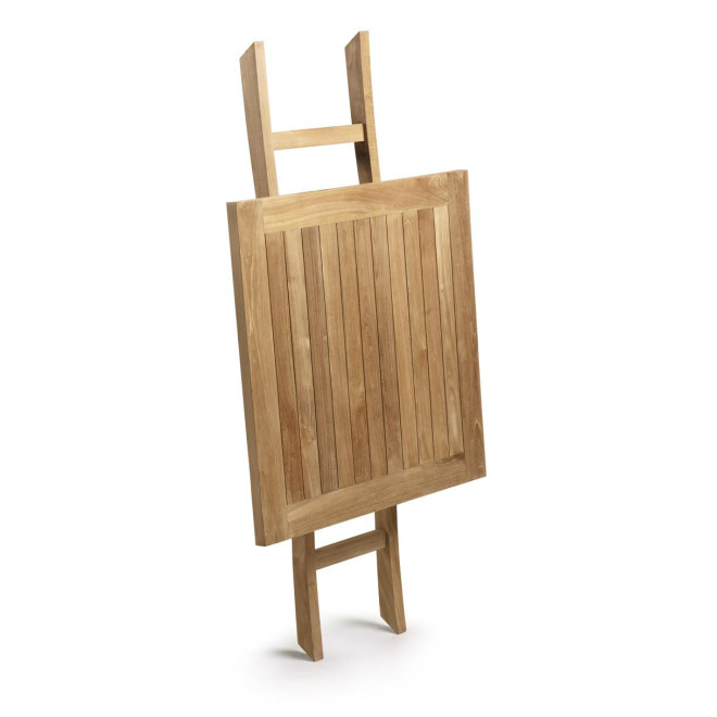 Esstisch Holz Braun 70x70x75cm