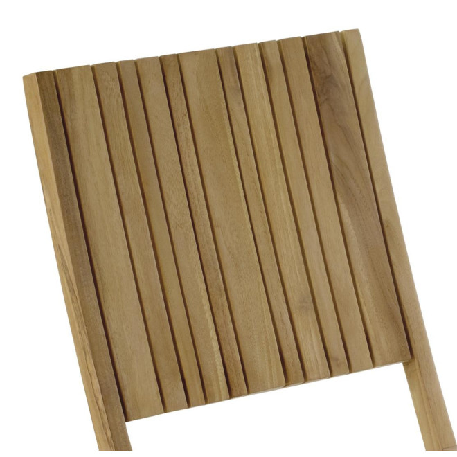 Chaise Bois Marron 45x45x90cm