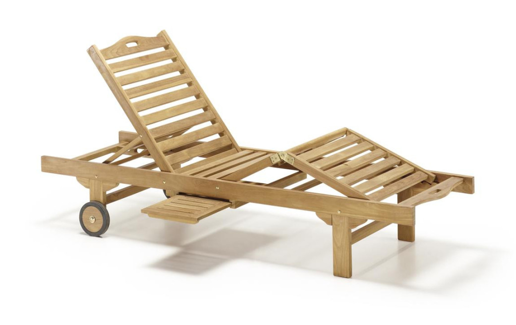 Transat Bois Marron 200x65x35cm