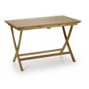 Tavolo da pranzo in legno marrone 120x70x76cm