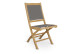 Chaise Bois Screen Marron 45x60x90cm