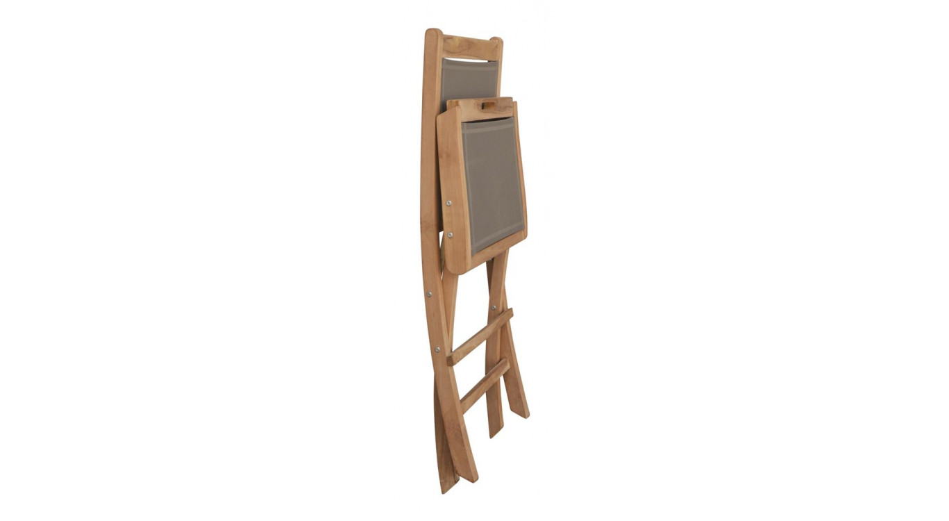 Chaise Bois Screen Marron 45x60x90cm