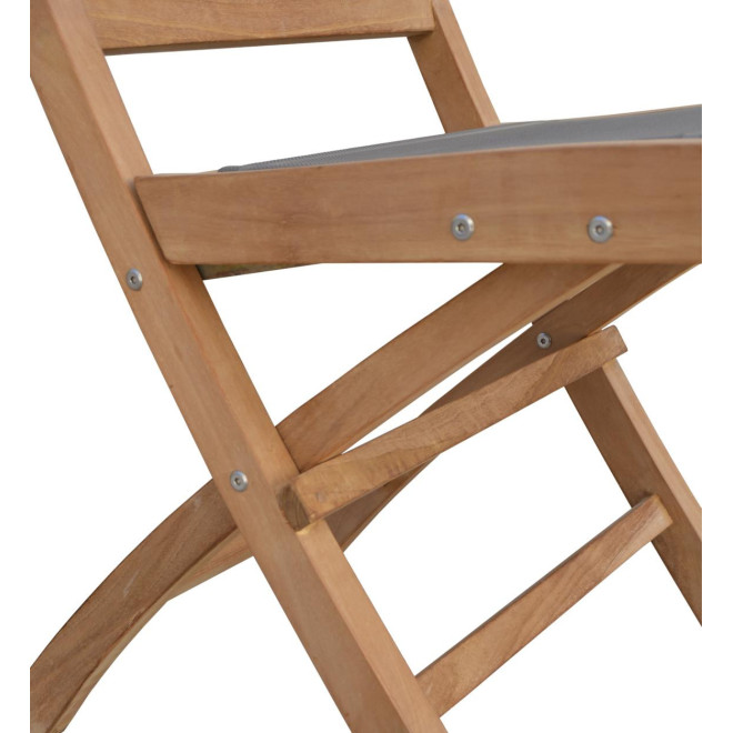 Chaise Bois Screen Marron 45x60x90cm