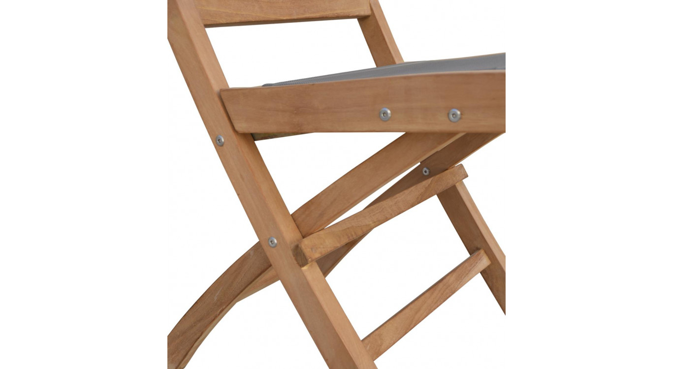 Stuhl Holz Screen Braun 45x60x90cm