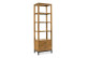 Libreria a 2 cassetti in legno Bronze Brown 60x40x190cm