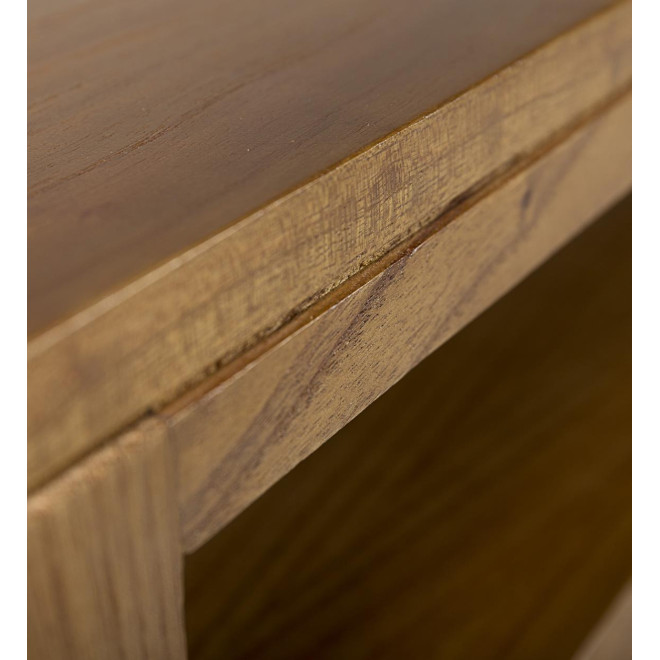 TV-Möbel mit 3 Schubladen Holz Bronze Braun 150x40x45cm