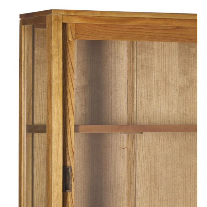 Vaisselier Holz Bronze Braun 180x40x138cm