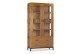 Cassettiera 8 cassetti Marrone Metallo Legno 100x40x190cm